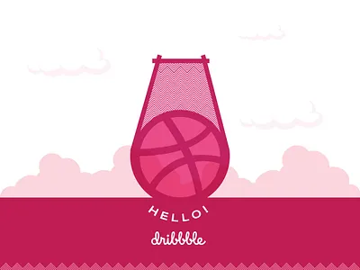 hello bangladesh tradition debut debutshot hello dribble kula kula illustration robayetriliz
