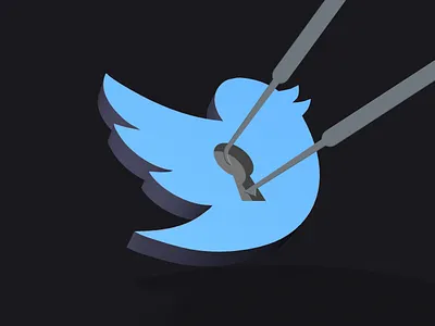 Recovering from a Twitter Hack magazine design photoshop