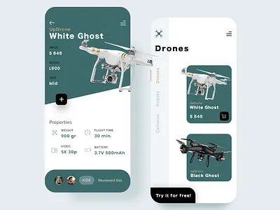 Dronestore android app app design application creative design drone interface ios mobile online socialmedia store uidesign user friendly userinterface ux