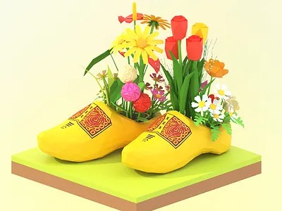 flower 3d 3d art branding icon illustration logo ux vector