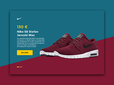 Nike SB Stefan Janoski Max product view carousel clean design geometrical janoski landing minimal nike product shoe slide sneaker stefan ui ux view web