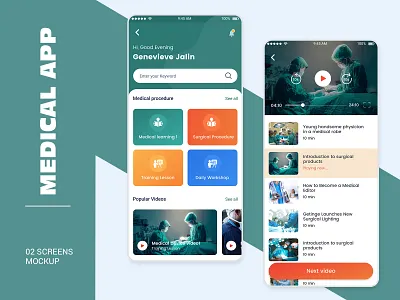 MedLearn - The Medical eLearning App app medical design iso app medical ui android eleanring medical app elearning medical app ui medical app ui medical app ux