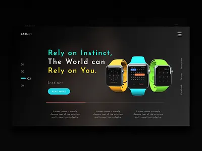 Web Template adobe xd illustrator photoshop webdesign