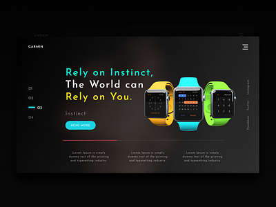Web Template adobe xd illustrator photoshop webdesign