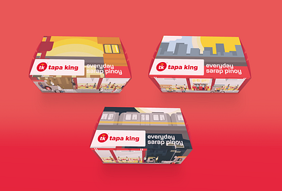 Tapa King Brand Identity & Packaging brand identity branding filipino illustration packaging packaging design