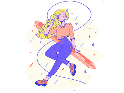 Team Work art character design graphic hobby illustration interest procreate team teamwork vector work