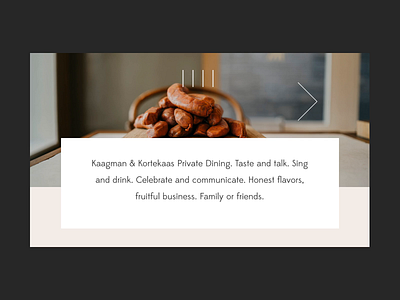 Slider animation design minimal restaurant slider ui ui ux ui ux design ux