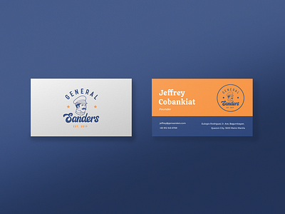 General Sanders Brand Identity brand identity branding design filipino logo