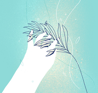 Hold on cel celanimation design flat illustration mdcommunity mgcollective texture