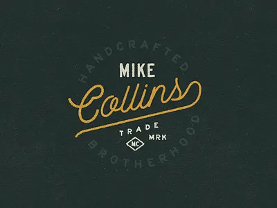 Collins 001 branding design heritage logo mark typography vintage
