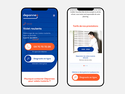 Depanneo design graphism repair ui ux web webdesign