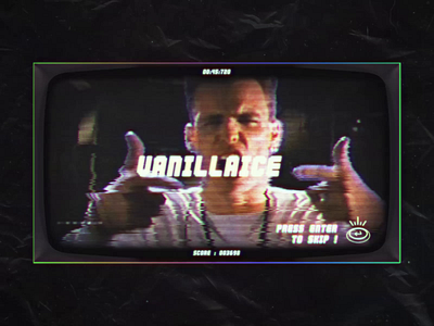 The VHS Retrominder #2 - Gameplay 💾📼 animation art direction game art game artist glitch handmade type interaction interface mobile rainbow retro retrofuturism tv typography ui design ux design vintage webdesign website website concept
