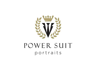 Power Suit Portraits Logo Option
