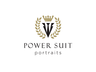 Power Suit Portraits Logo Option