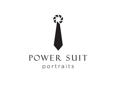 Power Suit Portraits Logo Option