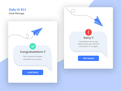 flash message dailyui dailyuichallenge designinspiration error message flashmessage mobile mobileapp mobileappdesign success message ui uidesign uiux web webdesign