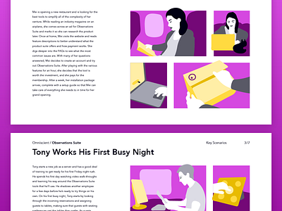 Key Scenarios customer experience cx experience design illustration service design storyboards user experience ux ux design