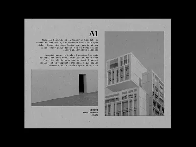 A1 architecture brutalism design embossed graphic graphic design grayscale minimal monochrome photography photoshop poster poster a day poster art poster design print design simple type typeface typography