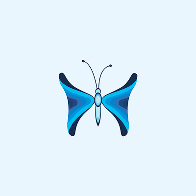 butterfly logo abstract butterfly logo design graphic illustration illustrator logo vector