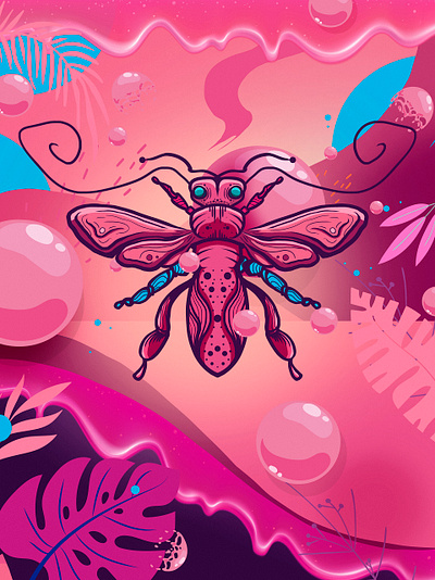 insect 01 colors illustration insect