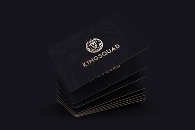 Logo for Kingsquad brand branding branding design logodesign luxury design