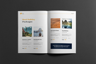 brochure design branding com[any vector