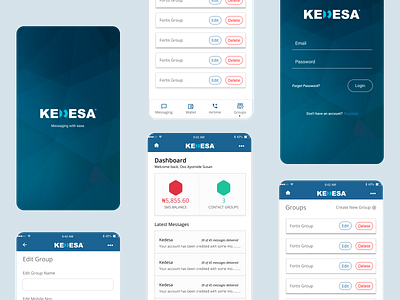 kedesa app ui ui ux design ui design