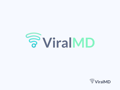 Viral md logo branding concept design designer doctor doctors graphicdesign healthcare hospital logo logodesign logotype medical medical app medicine