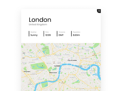 DailyUI #29 - Map