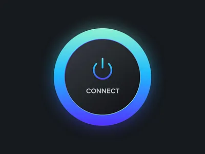 Connect button loader button connect design flat loader minimal