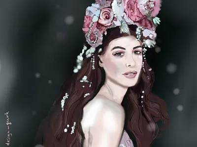 Digital Art art beauty digital art digital illustration illustration