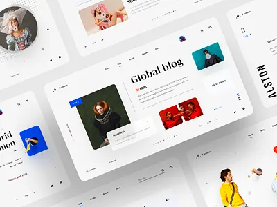 Fashion website(3) design ux web web design webdesign website website design 设计