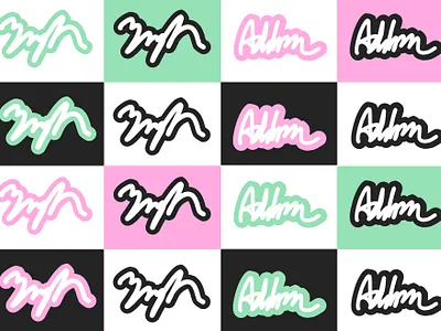 Mint Signatures green mint signature signature font