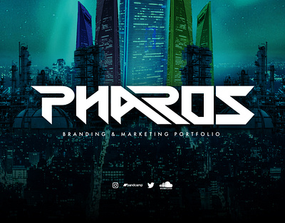 PHAROS - Design Portfolio 2020 branding branding design digital marketing edm graphic design logo marketing design social media design trance music
