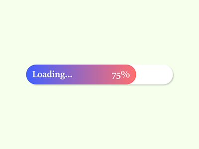 Daily UI #086 - Progress Bar dailyui dailyui086