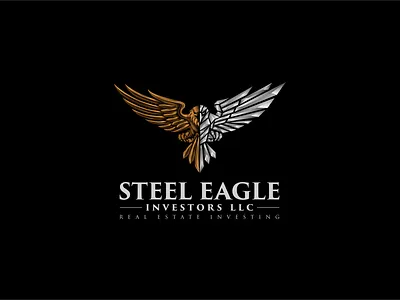 Steel Eagle Investors LLC logo design eagle logo logo real estate logo
