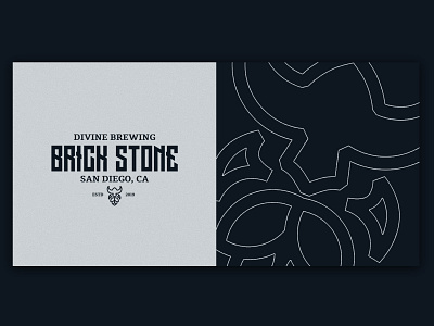 BrickStone Logo beer brand brand identity brewing icon identity logo logodesign logotype symbol trademark wordmark