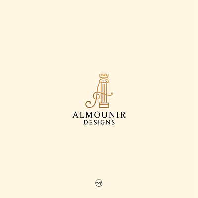 Almounir branding calligraphy design icon illustration illustrator lettering logo logo design logotype typography vector