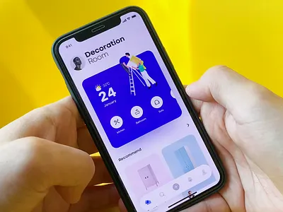 Drag continuously animation app card clean design dimest feed home illustration motion tab ui ux video web