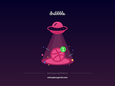 New Invite dribbble invite