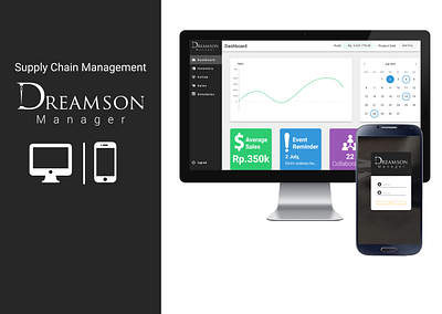 DreamSon SCM mobile portfolio ui ux web