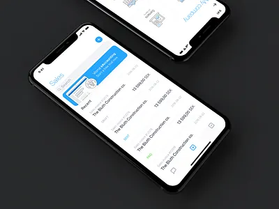 Accounting app accounting finance ios mobile ui