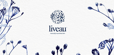 Liveau Cosmetic Packaging branding design icon illustration logo minimal type typography vector