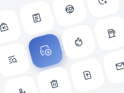 icons app car design icon