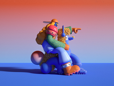 Dumboooo things 07 3d c4d cinema4d design