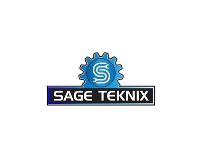 Sage Teknix. A construction company Logo. adobe adobe illustrator adobe photoshop brand design brand identity fiverr fiverr.com flat logo logo logo design minimal minimal design minimal logo ui uiux uk ukraine usa