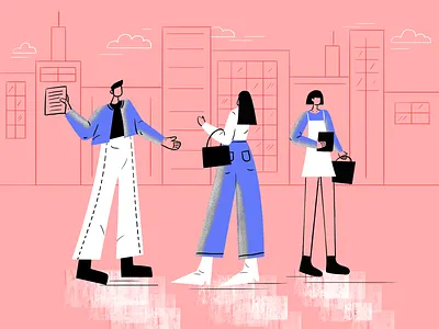 People character illustration illustrator people