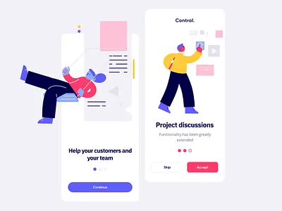Control Animated I after effects animation design illustrations motion motion design ui ui8 ux