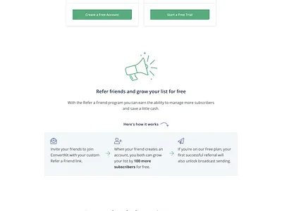 New ConvertKit pricing page pricing matrix pricing page pricing table