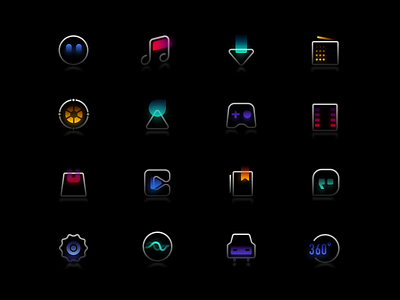 HMI icon gui icon illustration